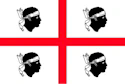 Drapeau officiel SARDAIGNE