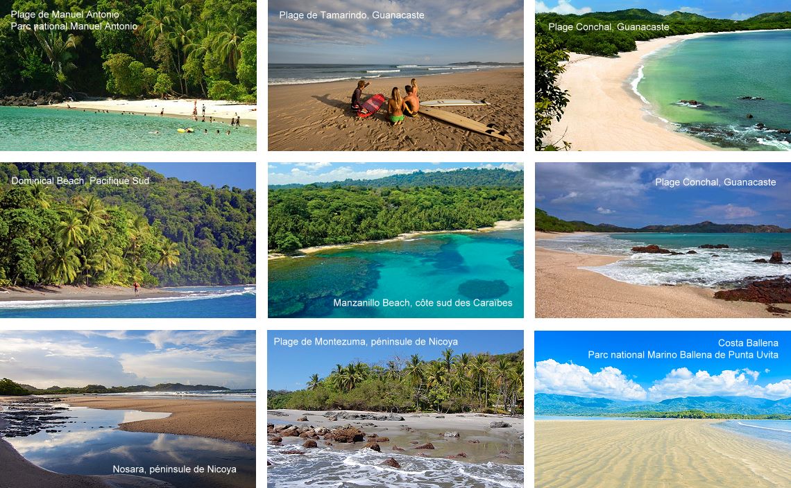 Les plus belles plages du Costa Rica