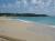 SAINT MARTIN, Baie Longue - des kilomtres de plages pratiquement seul au monde face  la mer des carabes.