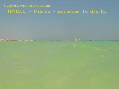 Plage de la tunisie  Djerba - paladien le djerba