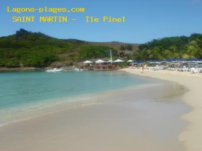 Plage de SAINT MARTIN   le Pinel