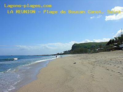 Plage de la reunion  Plage de Boucan Canot, Saint-Gilles