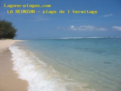 LA REUNION, PLAGE DE L HERMITAGE