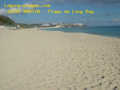 Plage de SAINT MARTIN  Plage de Long Bay