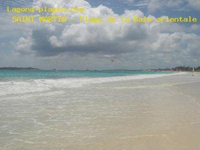 Plage de saint martin  Baie orientale