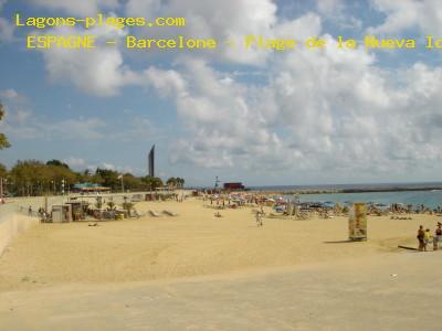 Plage de L' espagne  Barcelone - Plage de la Nueva Icaria