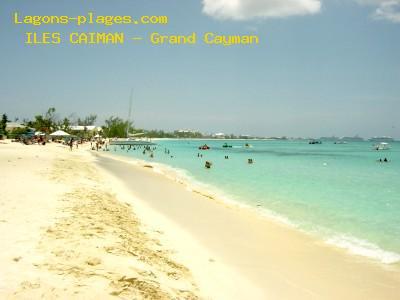 Plage des iles caiman à Grand Cayman