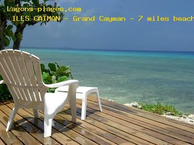 Plage des ILES CAIMAN  Grand Cayman - 7 miles beach