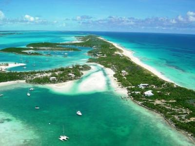 Plage des bahamas  Stocking island, Great Exuma