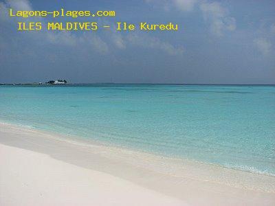 Plage des MALDIVES  Ile Kuredu