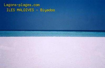 Plage des maldives à Biyadoo