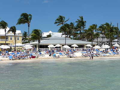 Plage des USA à Floride - Key West - Southernmost beach