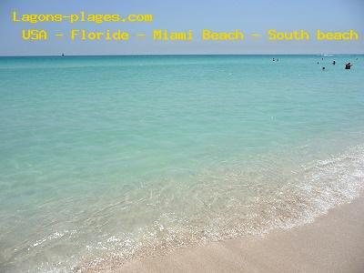 Plage des usa  Floride - Miami Beach - South beach