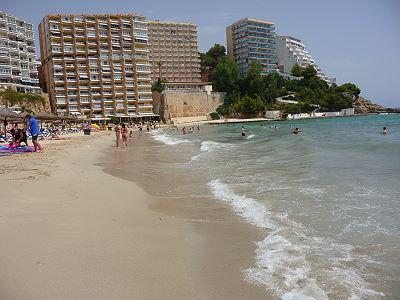 Plage de L' espagne  Majorque - plage de Magaluf