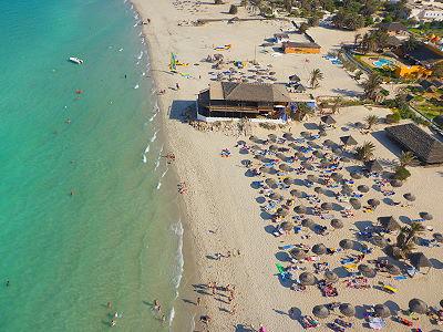 Plage de la tunisie  Djerba Caribbean Word 