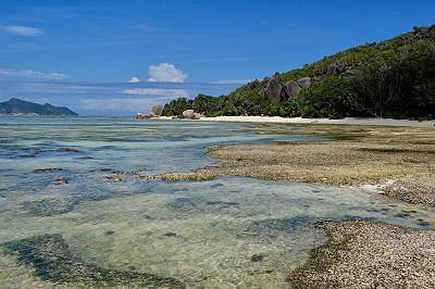 Plage des seychelles  Plage Source d'Argent La Digue