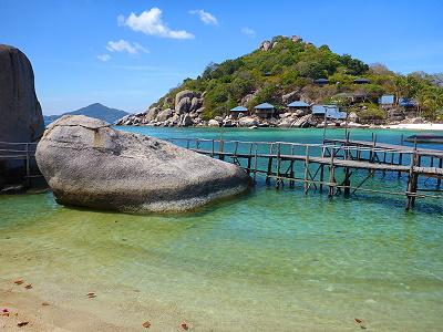 Plage de la THAILANDE  Excursion Koh NangYuan en speedboat