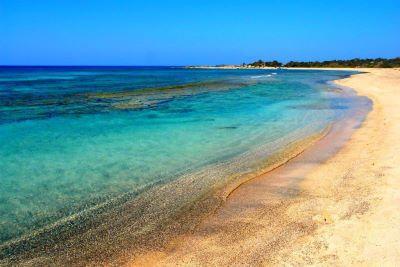 Plage de la CRETE  Plage de Chrissi