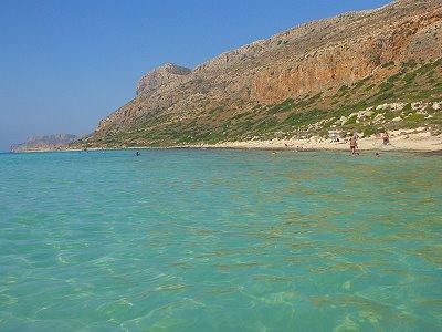 Plage de la CRETE  Plage de Balos Gramvousa