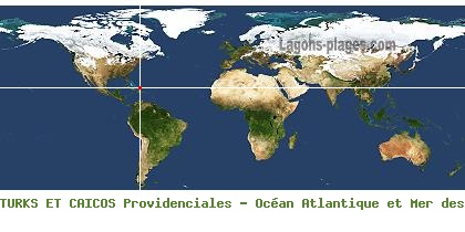 Les belles plages de Providenciales, TURKS ET CAICOS - Ocan Atlantique et Mer des Carabes !
