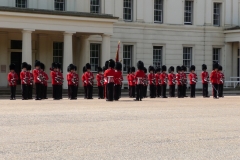 Londres, Buckingham Palace, relève de la garde