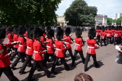 Londres, Buckingham Palace, relève de la garde