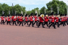 Londres, Buckingham Palace, relève de la garde