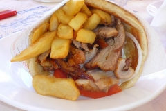 Crête, Gyros Pita, Sandwich Grec