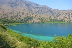 Crête, Lac de Kournas