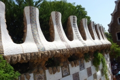 Espagne, Barcelone, parc Güell , Gaudí