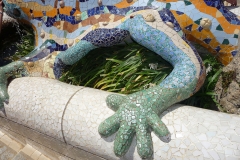 Espagne, Barcelone, parc Güell , Gaudí