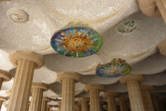 Espagne, Barcelone, parc Güell , Gaudí