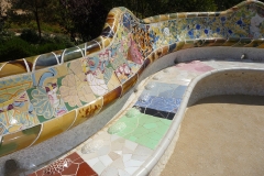 Espagne, Barcelone, parc Güell , Gaudí