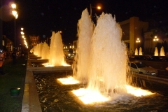 Espagne, Barcelone, Fontaine magique de Montjuïc