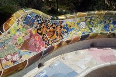 Espagne, Barcelone, parc Güell , Gaudí