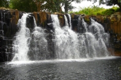 Ile Maurice, Rochester Falls, cascade, plonger