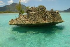 Ile Maurice, île aux bénitiers, lagon mauricien, bleu turquoise