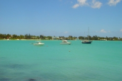 Ile Maurice, grand Baie, lagon, bleu turquoise