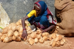 Badami, Inde, marché