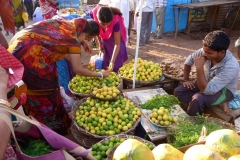 Badami, Inde, marché