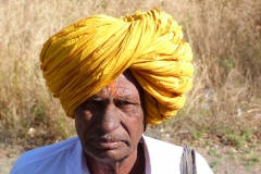 Ellora, Inde, homme