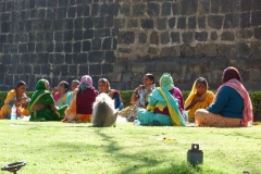 Ellora, Inde, femme