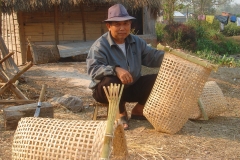 Laos, vannerie