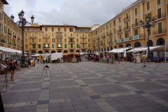 Palma de Majorque, Iles Baléares, Espagne, place