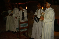 Maroc, Grand sud, musiciens