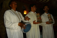 Maroc, Grand sud, musiciens