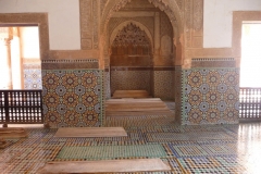 Maroc, Marrakech, Tombeaux Saadiens, Rue de La Kasbah