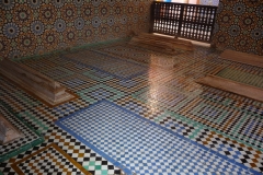 Maroc, Marrakech, Tombeaux Saadiens, Rue de La Kasbah