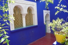 Maroc, Marrakech, jardin Majorelle