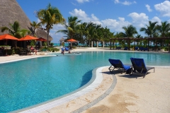 Mexique, Playa Del Carmen, Playa Maroma hôtel piscine